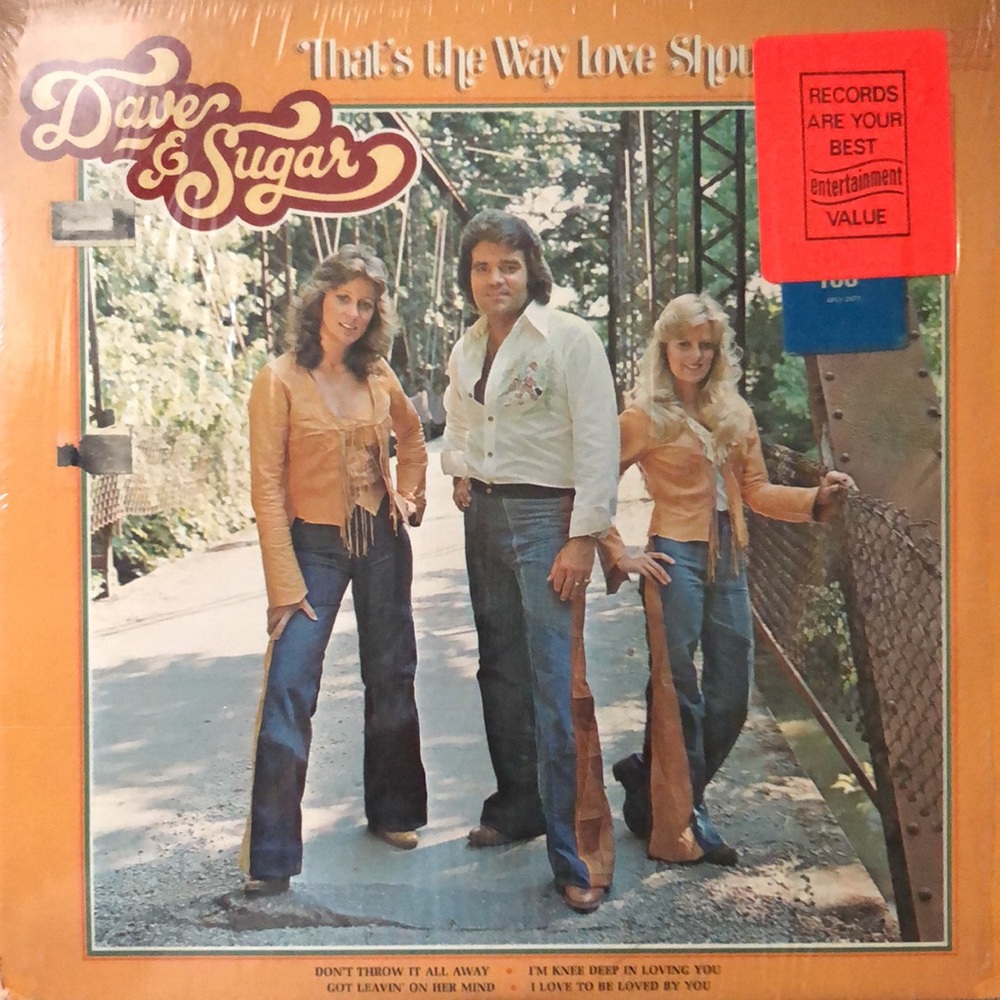 Dave & Sugar That's The Way Love Should Be Vinyl Lp '77